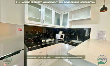 APARTMENT STUDIO TYPE FOR RENT FULLY FURNISHED LOCATED IN A SECURED SUBDIVISION AT CLARKVIEW MALABANIAS