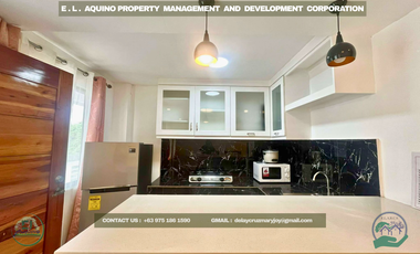 APARTMENT STUDIO TYPE FOR RENT FULLY FURNISHED LOCATED IN A SECURED SUBDIVISION AT CLARKVIEW MALABANIAS