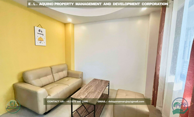 APARTMENT STUDIO TYPE FOR RENT FULLY FURNISHED LOCATED IN A SECURED SUBDIVISION AT CLARKVIEW MALABANIAS