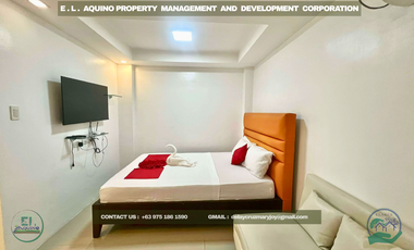 APARTMENT STUDIO TYPE FOR RENT FULLY FURNISHED LOCATED IN A SECURED SUBDIVISION AT CLARKVIEW MALABANIAS