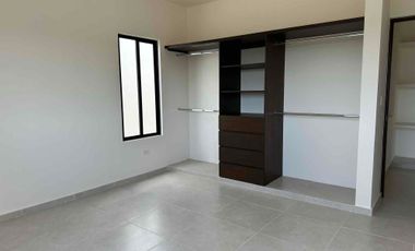 casa de 4 recamaras en privada residencial con seguridad y amenidades recamara en planta baja conkak norte yucatan