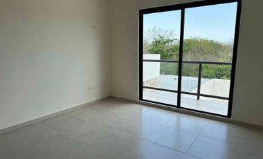 casa de 4 recamaras en privada residencial con seguridad y amenidades recamara en planta baja conkak norte yucatan