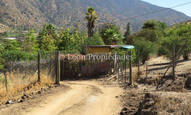 Leon Propiedades vende Terreno de 6ha. con casa en sector Cuyuncavi, Curacaví.