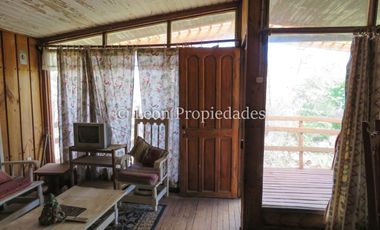 Leon Propiedades vende Terreno de 6ha. con casa en sector Cuyuncavi, Curacaví.
