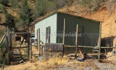 Leon Propiedades vende Terreno de 6ha. con casa en sector Cuyuncavi, Curacaví.