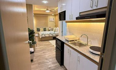 Fully furnished Studio Unit with City and Seaview for RENT