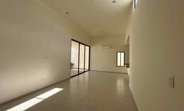 casa de una planta en privada residencial con amenidades y seguridad conkal norte merida yucatan