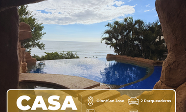 🌞 CASA “SONIDO DEL SOL” | San José | Vista al mar 360° | Piscina infinita + Rooftop