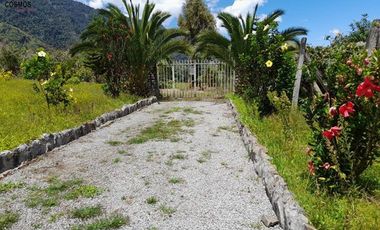 Casa de venta en Intag, 3 hectáreas de terreno con árboles frutales