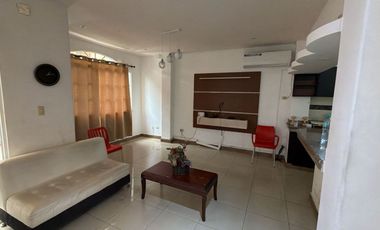 Departamento Amoblado en Alquiler en Acuarela Del Rio, 3 Habitaciones, 2 Baños, Garaje, Norte de Guayaquil