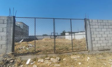 VENTA DE TERRENO DE 300 M2 TOTALMENTE BARDADO EN YAUTEPEC, MOR.