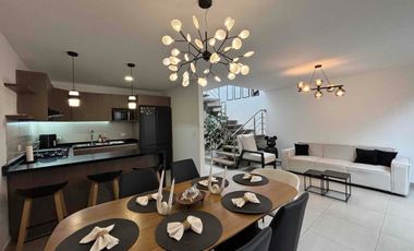 Renta Casa de tres dormitorios en conjunto privado en Llano Grande