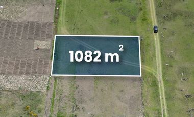 SE VENDE TERRENO PLANO DE 1082 M2 EN AMBATO-UNAMUNCHO