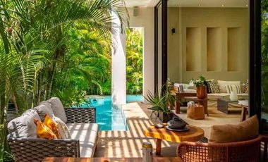 casa de 4 habitaciones segunda línea de playa Playacar fase 1