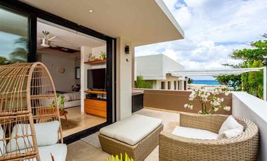 casa de 4 habitaciones segunda línea de playa Playacar fase 1