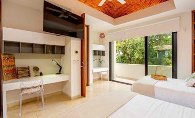 casa de 4 habitaciones segunda línea de playa Playacar fase 1
