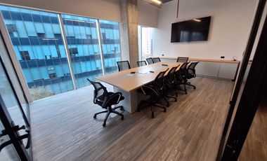 Oficina corporativa amueblada en renta en Nuevo Sur, Monterrey