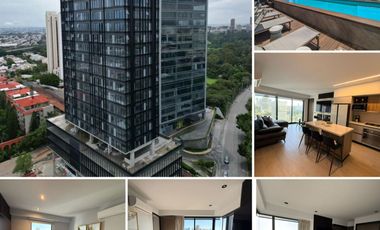 Renta departamento de lujo en Country Club