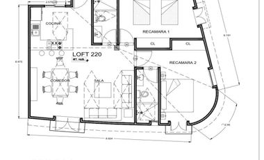 Departamento en Venta amueblado en Valquirico