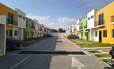 CASA NUEVA EN ARRENDAMIENTO CON 3 REC Y 3WC A UNA CUADRA DE PARQUE DENTRO DE LA  CIUDAD GANALA !!