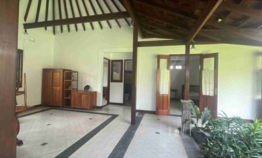 Disewakan Rumah 3 kamar luas 4 are di kawasan Elite Renon dengan halaman dan parkir luas