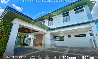 SEMI FURNISHED HOUSE WITH SWIMMING POOL FOR RENT LOCATED IN A SECURED SUBDIVISION AT PULU AMSIC