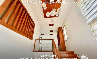 SEMI FURNISHED HOUSE WITH SWIMMING POOL FOR RENT LOCATED IN A SECURED SUBDIVISION AT PULU AMSIC