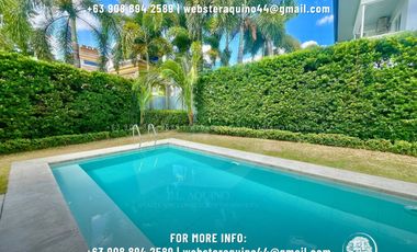 SEMI FURNISHED HOUSE WITH SWIMMING POOL FOR RENT LOCATED IN A SECURED SUBDIVISION AT PULU AMSIC