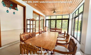 SEMI FURNISHED HOUSE WITH SWIMMING POOL FOR RENT LOCATED IN A SECURED SUBDIVISION AT PULU AMSIC