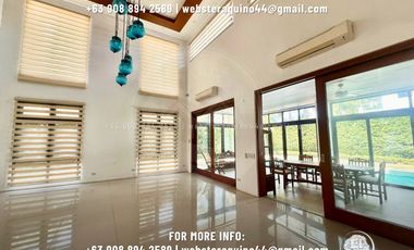 SEMI FURNISHED HOUSE WITH SWIMMING POOL FOR RENT LOCATED IN A SECURED SUBDIVISION AT PULU AMSIC