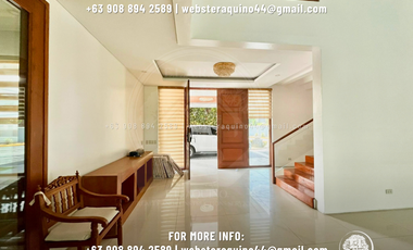 SEMI FURNISHED HOUSE WITH SWIMMING POOL FOR RENT LOCATED IN A SECURED SUBDIVISION AT PULU AMSIC