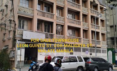 Townhouse for sale in Leon Guinto Malate Manila