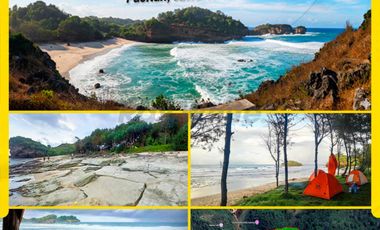 Dijual Villa Mewah Full Furnished View Indah Pantai Watu Karung Pacitan