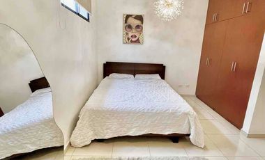 URDESA-VENDO MODERNO DEPARTAMENTO EN CALLE CERRADA-2 DORMITORIOS-FULL EQUIPADA