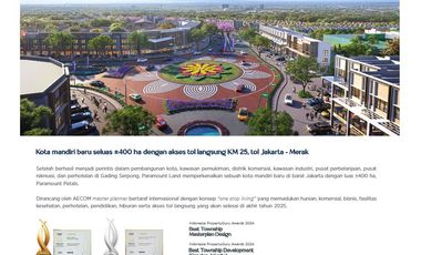 Ruko Calico Anchor Tenant Kampung Kecil, Aw, Car Wash Boulevard Paramount Petals