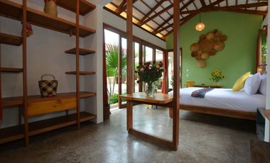 Disewakan Bulanan Dan Tahunan Villa Tropis Suasana Ubud Fully Furnished di Jimbaran.