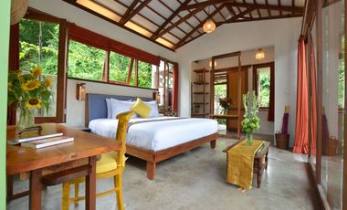 Disewakan Bulanan Dan Tahunan Villa Tropis Suasana Ubud Fully Furnished di Jimbaran.