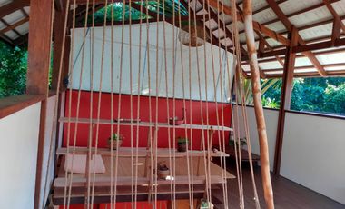 Disewakan Bulanan Dan Tahunan Villa Tropis Suasana Ubud Fully Furnished di Jimbaran.