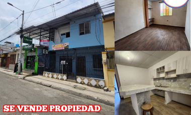 En venta casa y 3 locales comerciales en la Ciudadela la Aurora en Manta