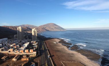 Arriendo departamento 2 dormitorios amoblado vista al mar Playa Llacolén, Incluye GC