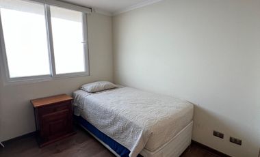 Arriendo departamento 2 dormitorios amoblado vista al mar Playa Llacolén, Incluye GC
