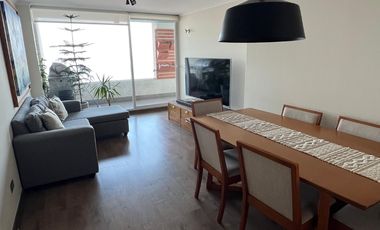 Arriendo departamento 2 dormitorios amoblado vista al mar Playa Llacolén, Incluye GC