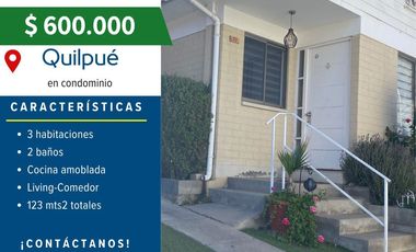 CASA DE DOS PISOS EN CONDOMINIO