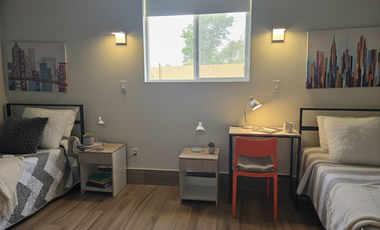 Habitación en renta dentro de departamento cerca de la UANL
