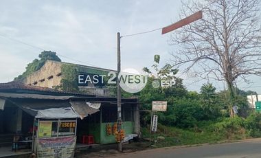Jual Cepat Murah Meriah Bangunan Komersil Hitung Tanah Jalan Raya Puspitek Tangerang Selatan