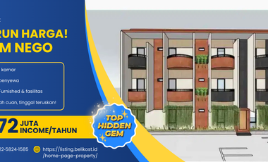 Di Jual Kosan di TB. Simatupang Cuan 672jt/Tahun Di support Garansi 3 Bulan