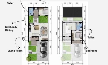 Rumah Ready Bukit baruga Antang Kota Makassar Type 2 Lantai