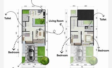 Rumah Ready Bukit baruga Antang Kota Makassar Type 2 Lantai
