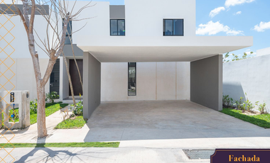 Casa en venta 4 recámaras en privada residencial al norte de Mérida