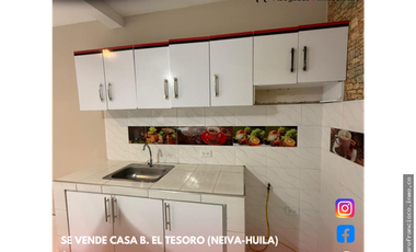 SE VENDE CASA B. ALAMEDA DE MONTE REY (NEIVA-HUILA)